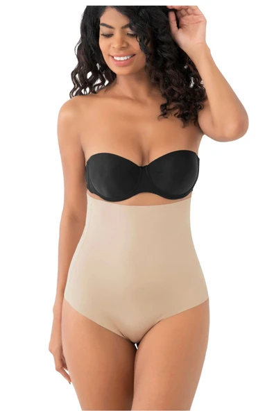 Özel Üretim Kaymaz Vücut Şekillendirici Sıkılaştırıcı Toparlayıcı Lazer Kesim Yüksek Bel String Korse - Resim 2