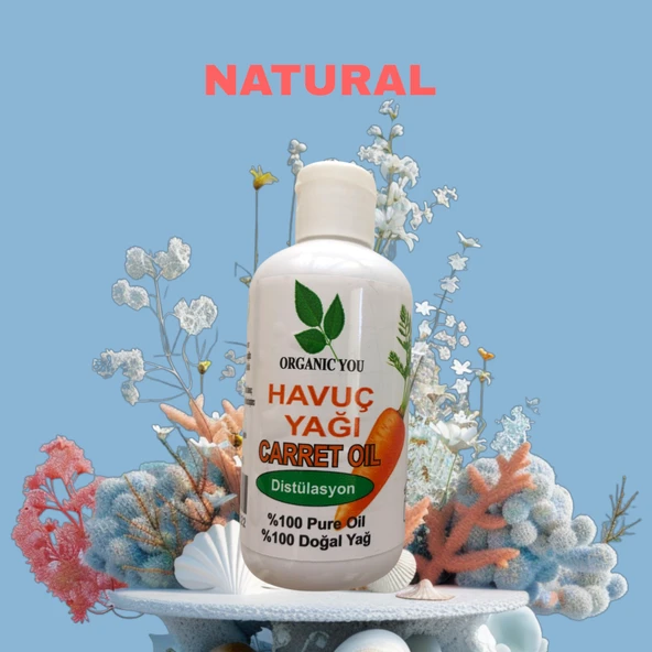 Organıc You Havuç Yağı Carret Oıl %100 Doğaldistilasyon 150 ml - 8
