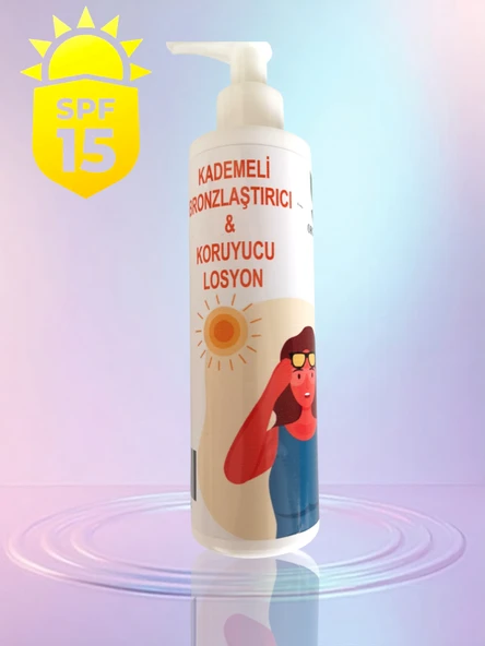 ORGANICYOU Bronzlaştırıcı Koruyucu Losyon SPF15 200ML - 5