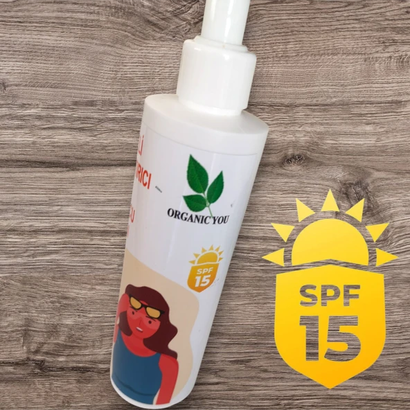 ORGANICYOU Bronzlaştırıcı Koruyucu Losyon SPF15 200ML - 10