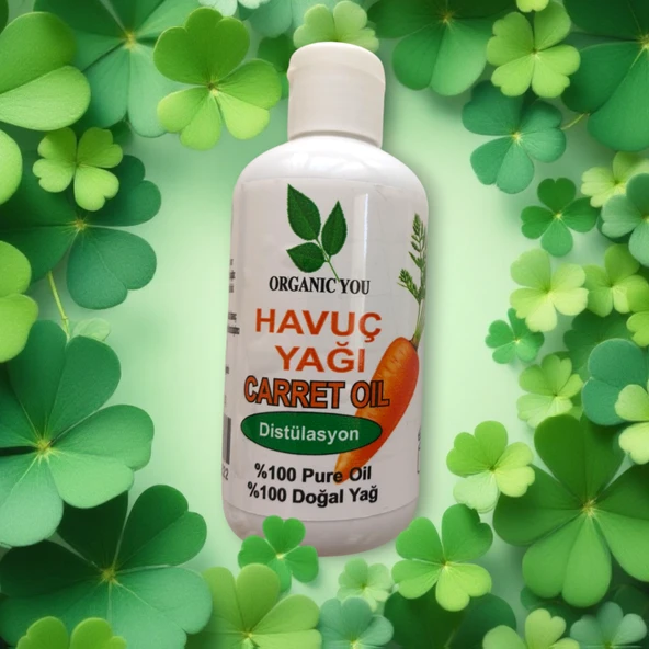 Organıc You Havuç Yağı Carret Oıl %100 Doğaldistilasyon 150 ml - 4