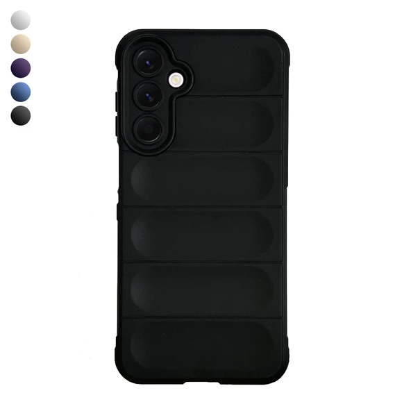 Samsung Galaxy A56 Kılıf Optimum Lens Çerçeveli Silikon Kapak