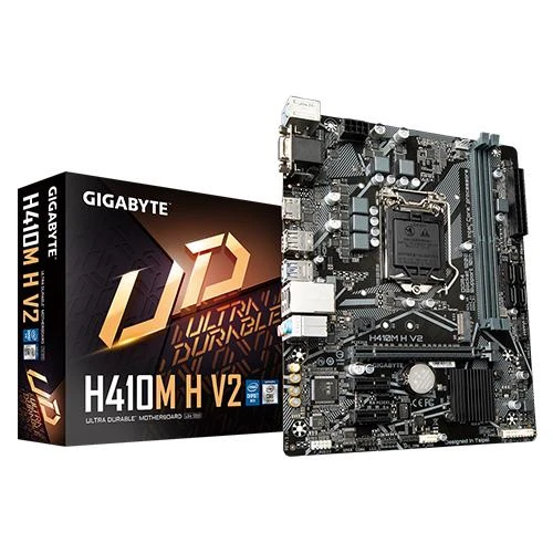 Gıgabyte Intel H410M H V2 Ddr4 2933 Vga Hdmı Dp M.2 1200P (10. Nesil) N