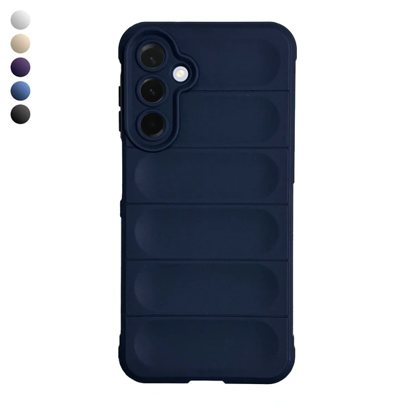 Samsung Galaxy A36 Kılıf Optimum Lens Çerçeveli Silikon Kapak
