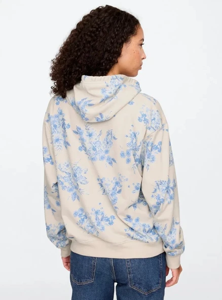 Gap V-Frch Ft Gap Herıtage Po Hd Hoodie Kapüşonlu Kadın Sweatshirt - Resim 9