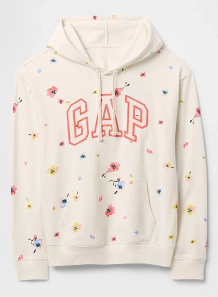 Gap V-Frch Ft Gap Herıtage Po Hd Hoodie Kapüşonlu Kadın Sweatshirt - Resim 3