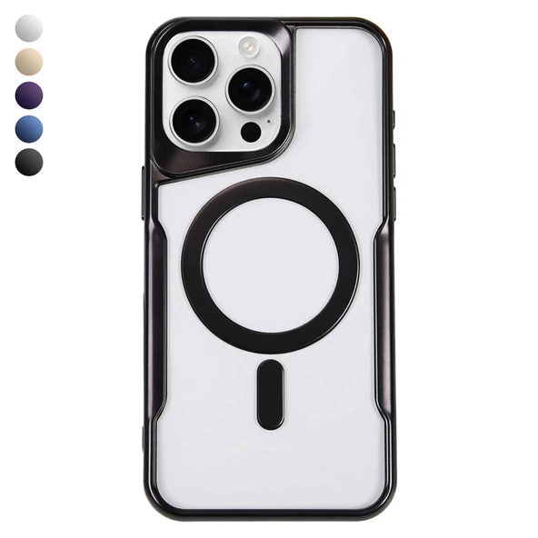 iPhone 16 Pro Max Boyi Magsafe Seri Silikon Kapak