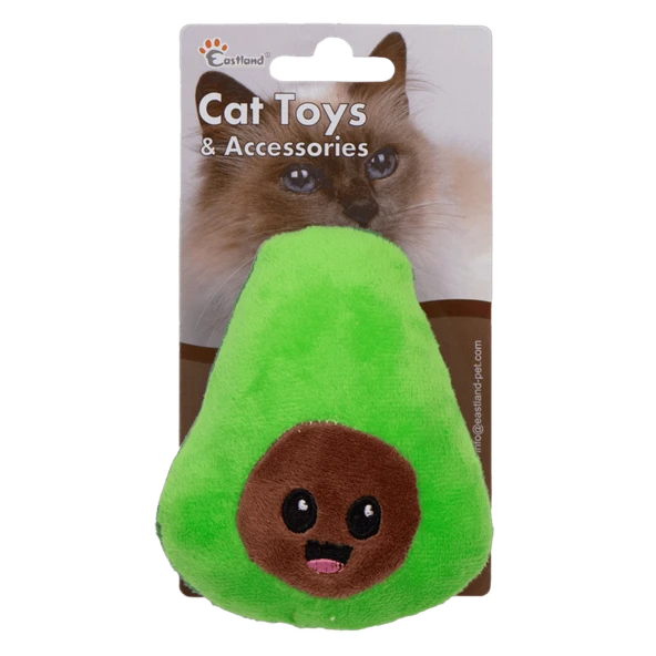 Eastland Catnipli Hışırtılı Peluş Avokado 11,5cm