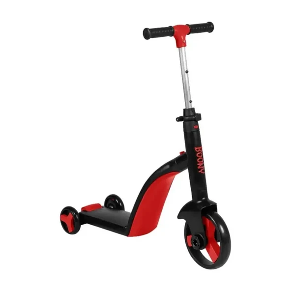 Bonny Bisiklet-Scooter 2 İN 1 Kırmızı - 2