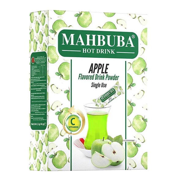 Mahbuba Tek İçimlik Elma Aromalı Oralet Çayı 24x1,5gr - Resim 2