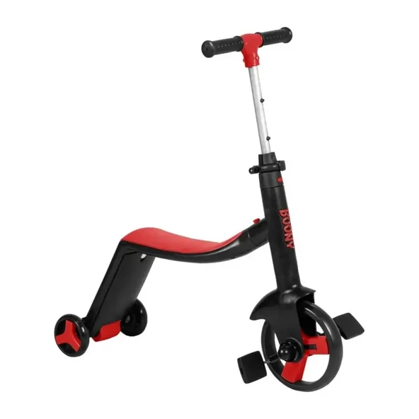 Bonny Bisiklet-Scooter 2 İN 1 Kırmızı