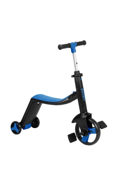 Bonny Bisiklet-Scooter 2 İN 1 Mavi - 2