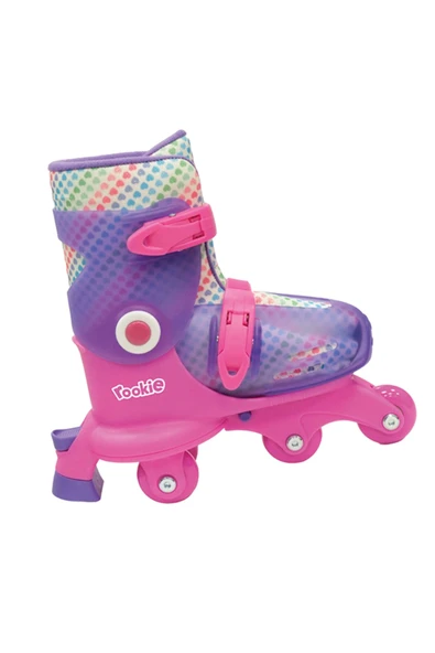 Paten Ayarlanabilir Dönüşen Tekerlekli 2 In 1 Twisty Paten - Mor 29-32 - 3