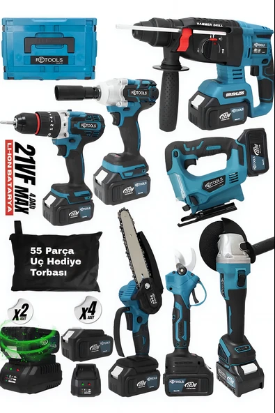Orpemo Retools Ultra 7li Profesyonel Makine Seti