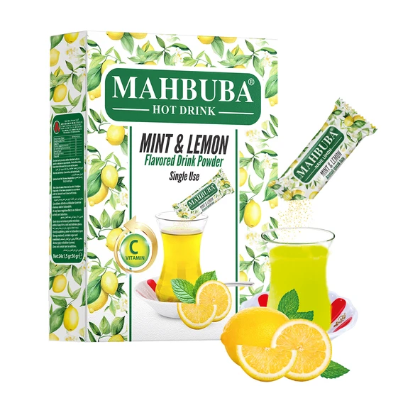 Mahbuba Tek İçimlik Nane Limon Aromalı Oralet Çayı 24×1,5gr - 2