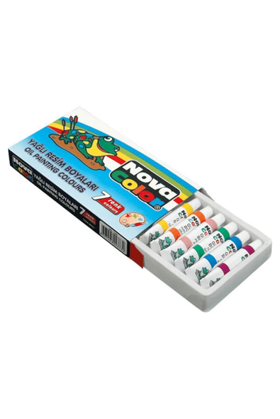 Nova color Yağlı Boya Tüp 7 renk - 2 paket