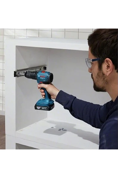 Bosch Professional GWS 180-LI + GSB 185-LI 18V Akülü Vidalama 2+4 Ah Çift Akü Set - 06019H9026 + Bosch 42 Parça Hassas Vidalama - Bits Ucu Seti - 2607002835 + Bosch Sırt Çantası (Yeşil) - 5