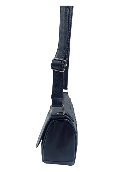 Hakiki Deri Kadın Omuz Çantası - Resim 4