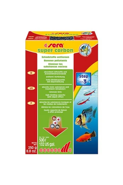 Sera Süper Aktif Karbon Filtre Malzemesi 250 Gr