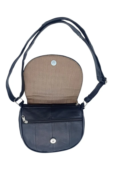 Hakiki Deri Kadın Omuz Çantası - Resim 5