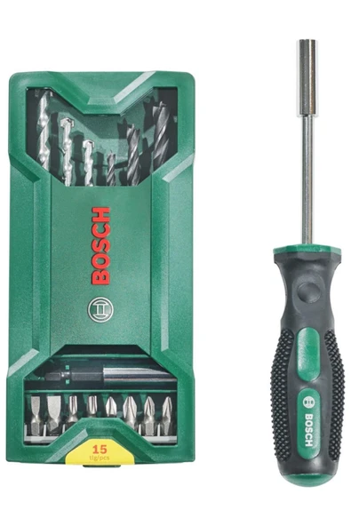 Bosch X-line 15+1 Parça Mini Aksesuar Seti - 2607017654 - 3