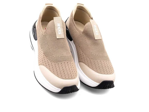 Wickers 807 Merdane Triko Aqua - Bej - Resim 2