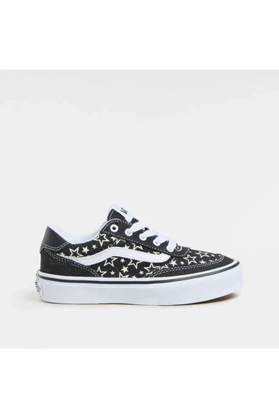 Vans Brooklyn LS Stars Black Çocuk Ayakkabı VN000D8SBLK1