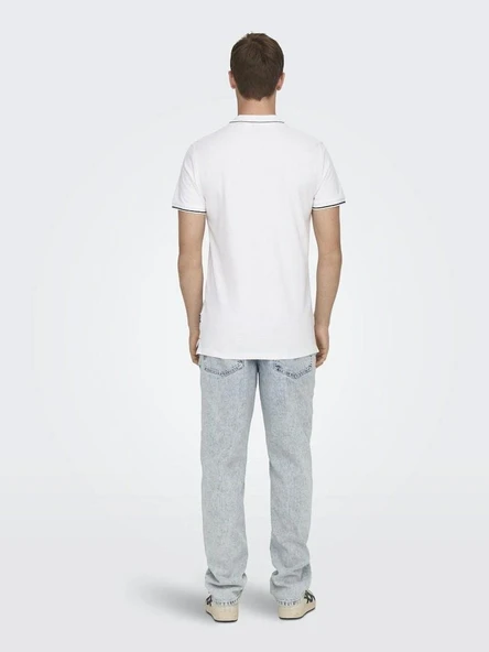 Only Sans Fletcher Polo Yaka Erkek Tişört 22024827 - 3