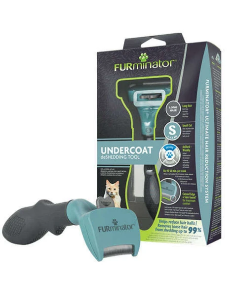 Furminator Long Hair Uzun Tüylü Kedi Tarağı - Small - 5