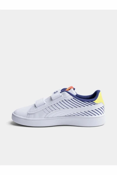 Puma Smash3.0 Poised 2race VInf Çocuk Ayakkabı 40065801 - 4