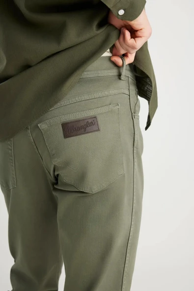 Wrangler Texas Slim Erkek Jean Pantolon W12S004826 - 5