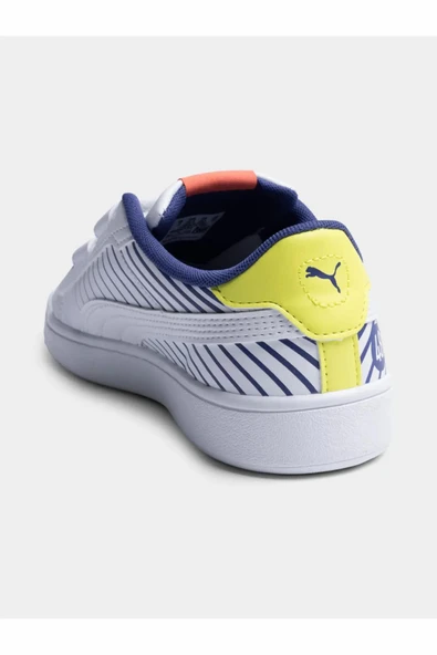 Puma Smash3.0 Poised 2race VInf Çocuk Ayakkabı 40065801 - 5