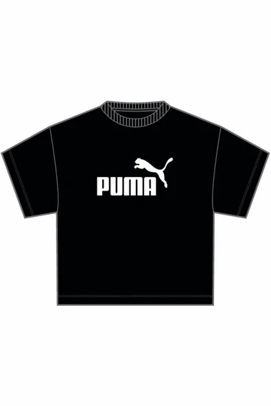 Puma ESS Cropped No. 1 Logo Kadın Tişört  68497201