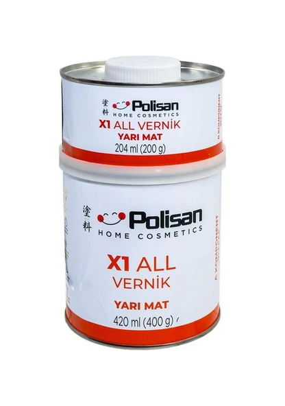 POLİSAN Yenileme Grubu X1 ALL Yarı Mat Vernik 0,60kg