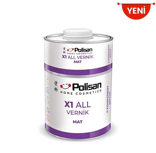 POLİSAN Yenileme Grubu X1 ALL Mat Vernik 0,60kg