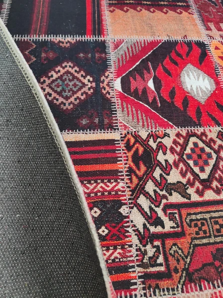 120*180 yazlık kilim desenli halı - 3