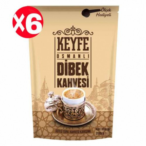Keyfe Osmanlı Dibek Kahvesi 6 x 200 G