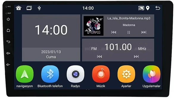 NAVIGOLD Tablet Multimedya Android 10 İnç 4+64GB Carplay