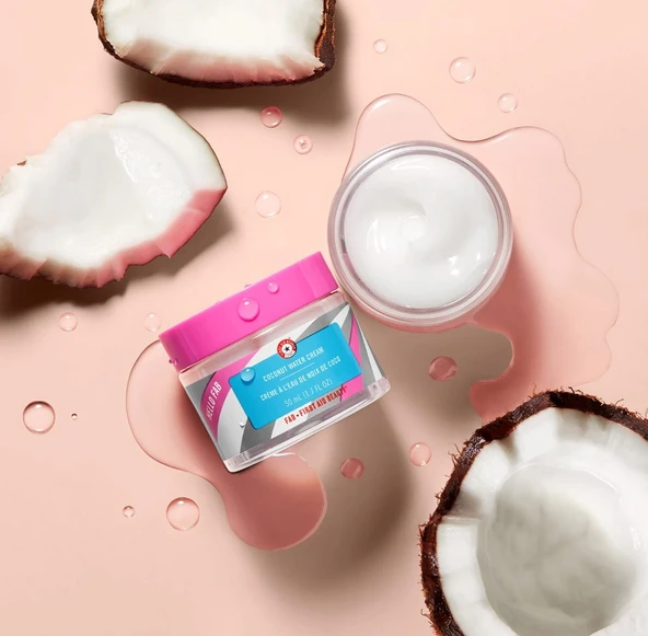 First Aid Beauty Hello FAB Coconut Water Cream Hindistan Cevizi Suyu İçeren Nemlendirici Krem 50 ml - Resim 3