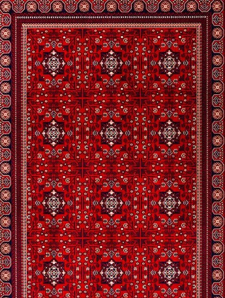 ​Dinarsu Halı Salon Halısı 200x290 Asya 39772 010 Kırmızı