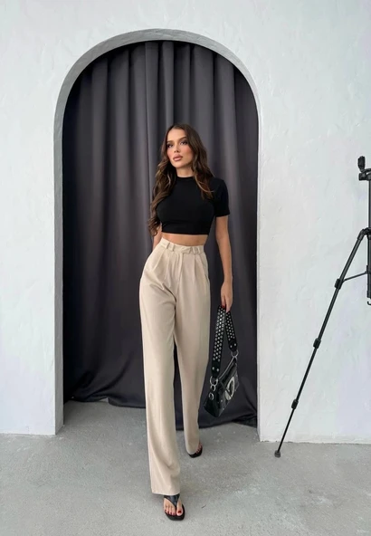 Kancalı pantolon - 2