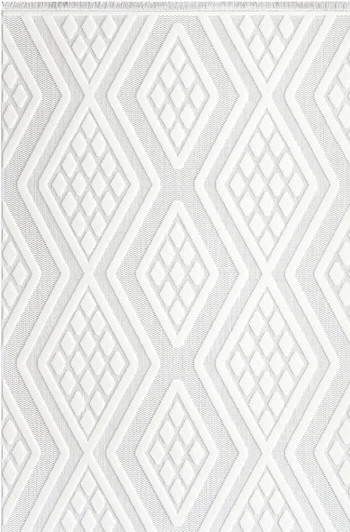 İpek Halı Özel Ölçü Oda Halısı 160x250 Almond 11407 Beyaz