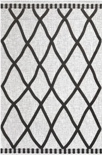 İpek Halı Kişiye Özel Ölçü Yolluk Halısı 100x550 Almond 11414 Gri
