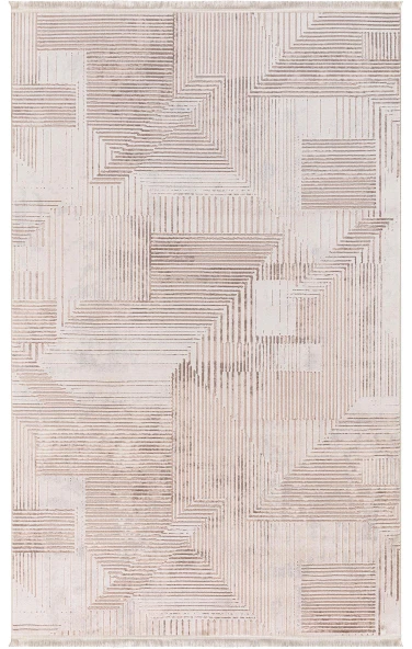 İpek Halı Özel Ölçü Salon Halısı 200x400 Kazaz 2318A Bej