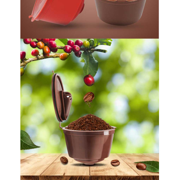 4 adet Doldurulabilir Dolce Gusto Kahve Kapsülü ( Yıkayıp Tekrar Kullanabilirsiniz.) - 5
