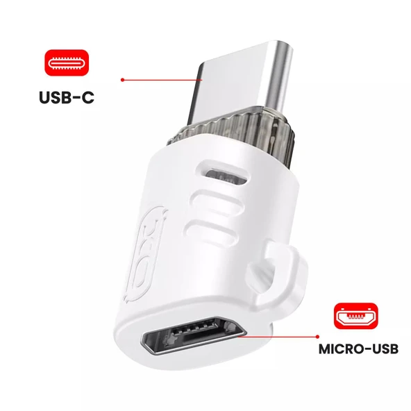 Busstier Micro USB to Type C OTG Adaptör , Hızlı Şarj & Veri Aktarımı - 5