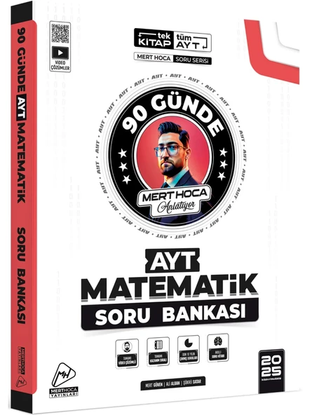 Mert Hoca 2025 Ayt Matematik 90 Günde Soru Bankası