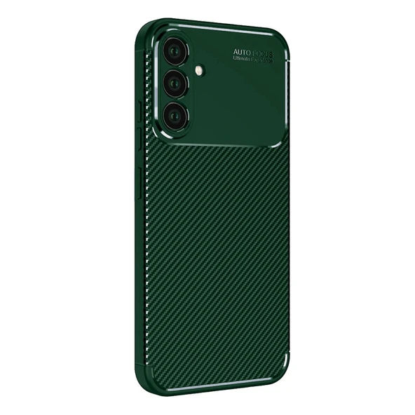 Samsung Galaxy A56 Kılıf Focus Carbon Silikon Kapak - 8