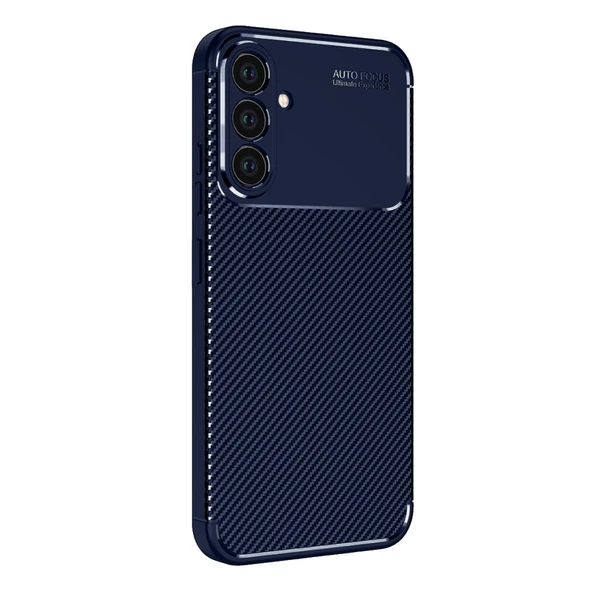 Samsung Galaxy A56 Kılıf Focus Carbon Silikon Kapak - 5