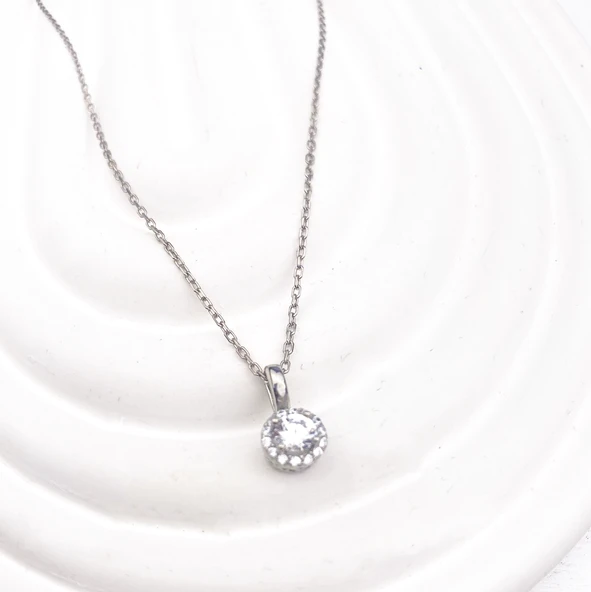 925 Ayar Gümüş (Silver) Kadın Kolye